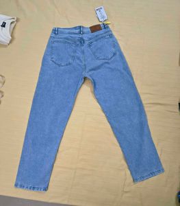 Icy Blue PARIS HAMILTON Relaxed Fit Denim Jeans