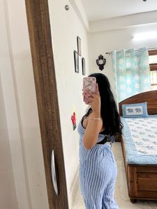 Halter Neck Backless Jumpsuit