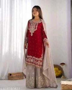 New Stayle Beautiful Pakistani Garara Dress Inpote