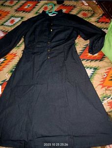 Vintage Black Midi Dress