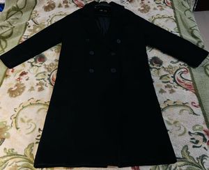 🖤Classic Black Woolen Long Coat🖤