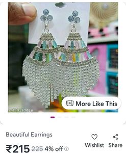Sparkling Dangle Earrings