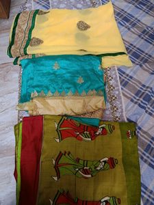 Set Of 4 Sarees