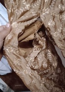 Navy Blue Embroidered Kurta