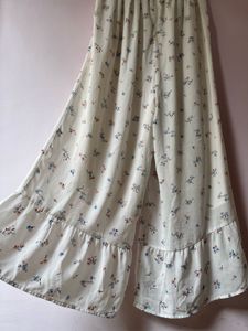 Floral Wide Leg Palazzo Pants