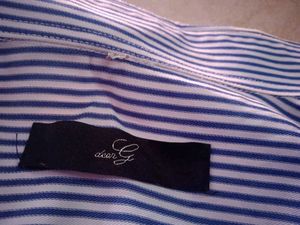 Striped Button-Down Shirt