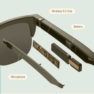 Bluetooth Smart Sunglasses black colour