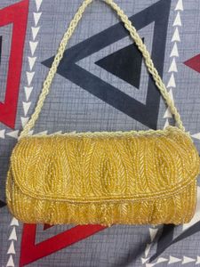 Beautiful Embroidery Clutch 🧡