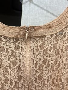 Beautiful Neted Korean Flare Dress