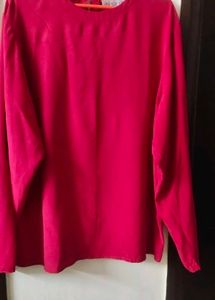 Elegant Red Top