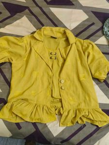 Yellow Top For Women