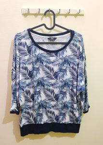 Palm Print Top