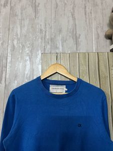 Calvin Klein Jeans Blue Sweatshirt