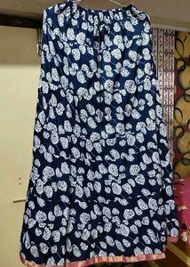 Blue Ethnic Skirt