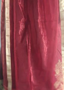 Ethnic Gown With Heave Embroidery