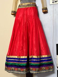 Peach Lehenga Choli Set