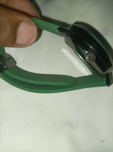 Green Analog Watch