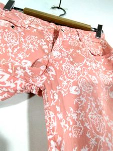 Peach Printed Pant (Women&#39;s)
