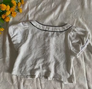 Korean White Top🤍