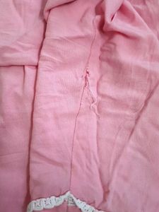 Chikankari Babypink Kurti