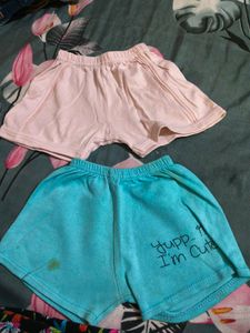 Cute Baby Shorts - Set of 2
