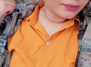Mustard Clur Shirt For Women