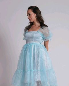Sky Blue Cloud dress