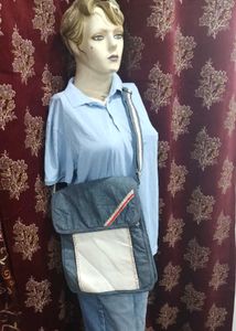 Denim Crossbody Unisex Sling Bag