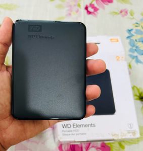 2TB Portable Hard Disk (WD Elements)