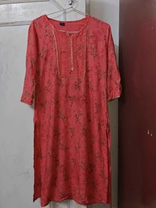 Floral Print Ethnic Kurta