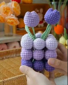 Crochet Tulip Bouquet