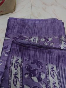 Lavender Saree