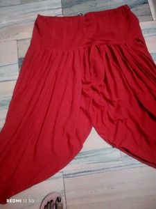 Red Patiyala Salwar Size Issue