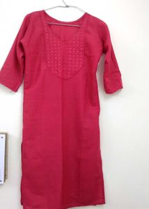 Pink Kurta