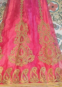 Ethnic Long Skirt Fully Stone Work