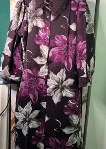 Floral Print long Dress