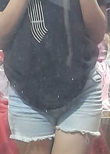 Ripped  Mini Shorts