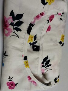 Vintage Floral Print Top