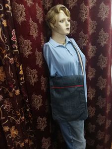 Denim Crossbody Unisex Sling Bag