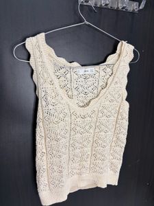 Crochet Knit Tank Top