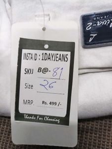 B@81 Size-26 Slim Jeans