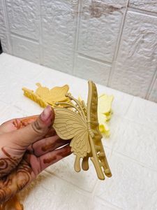 Butterfly Hair Clips - Set of 5