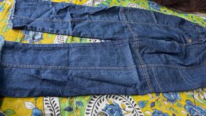 Floral Top with Denim Pants Set