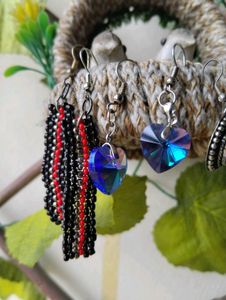 3 Hanging Earrings