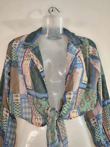 Sassafras Multi Colour Front Tie ( Women)
