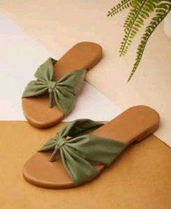 Cute Bow Thong Sandals