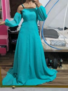 Sea Green Gown