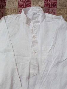 White Kurta 15 Aug