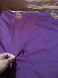 Purple Saree
