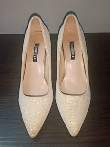 Elegant Gold Heels